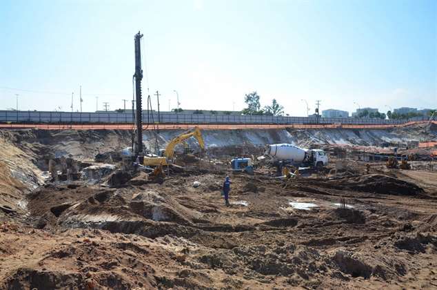 Início das obras | Riserva Golf Vista Mare Residenziale – Apartamento	na  Barra da Tijuca - Rio de Janeiro - Rio de Janeiro